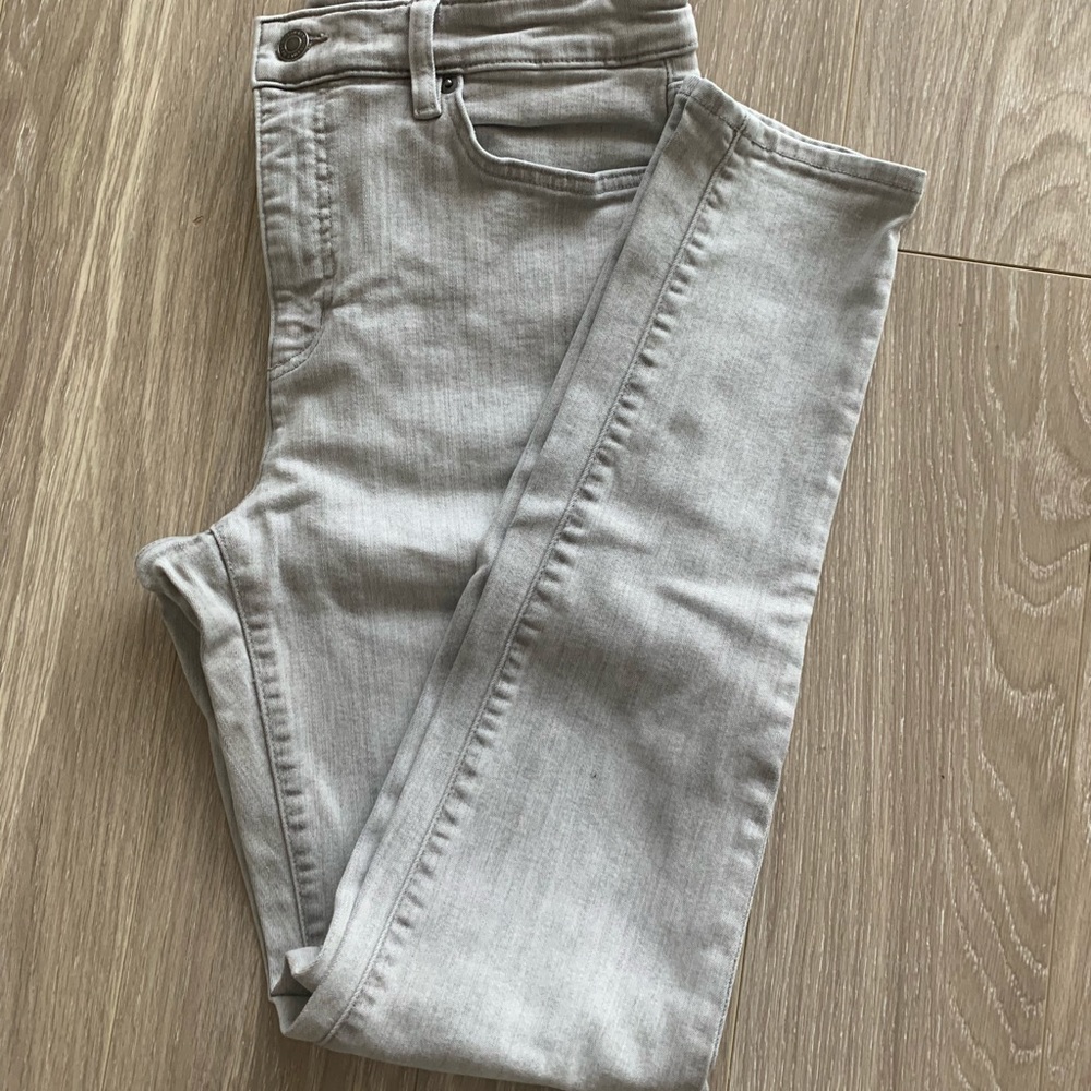 Ralph Lauren Premier Skinny Jeans Light Grey Sz 8 - Picture 4 of 5